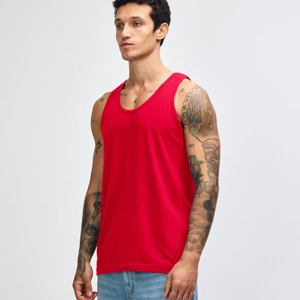 American Apparel 2408 Tank Top (Red)