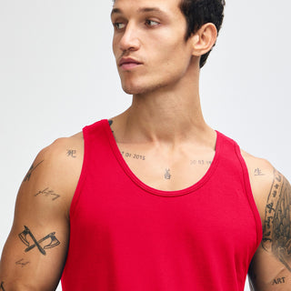 American Apparel 2408 Tank Top (Red)