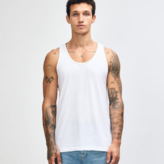 American Apparel 2408 Tank Top (White)