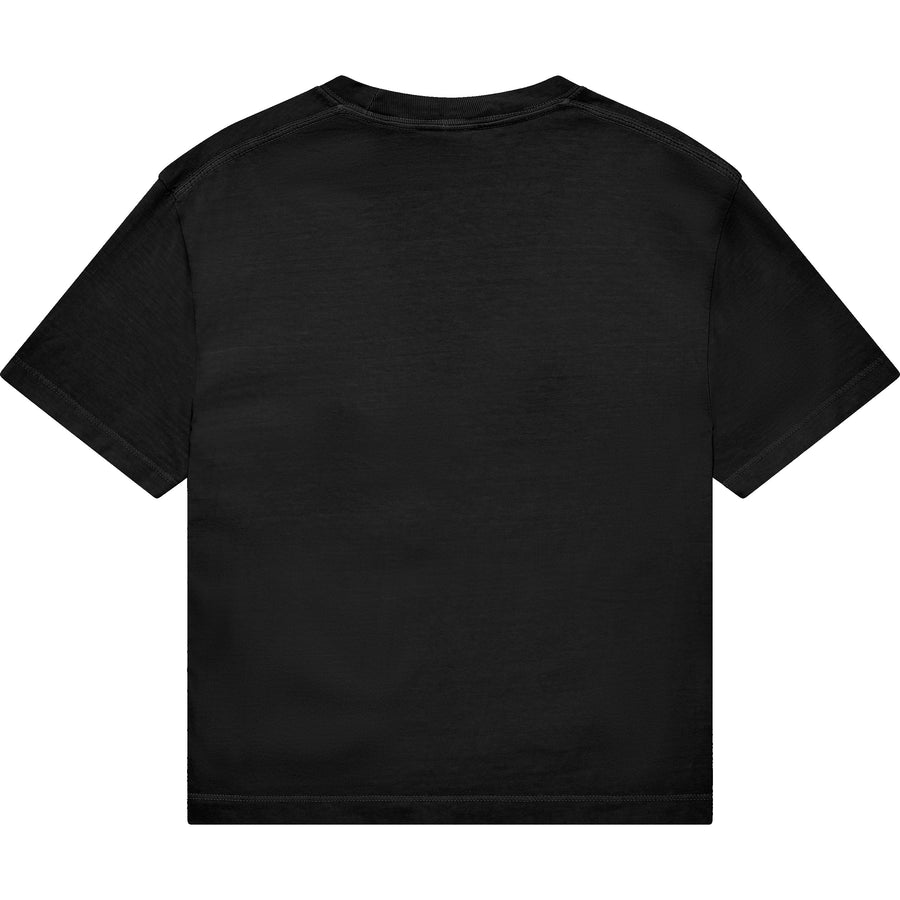 Comfort Colors 3023CL Boxy Cropped T-Shirt (Black)