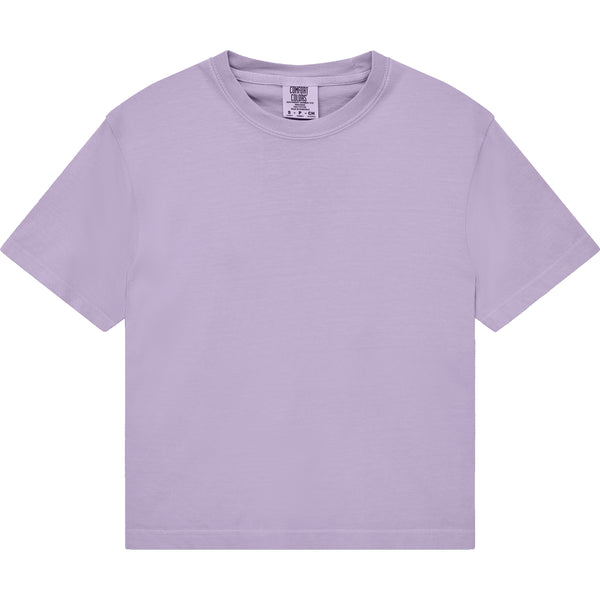 Comfort Colors 3023CL Boxy Cropped T-Shirt (Orchid)