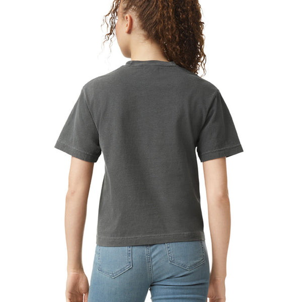 Comfort Colors 3023CL Boxy Cropped T-Shirt (Pepper)