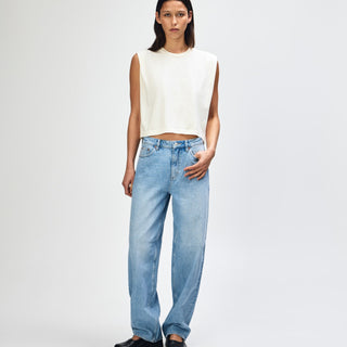 American Apparel 307GD Muscle T-Shirt (Faded Cream)