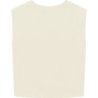 American Apparel 307GD Muscle Faded Cream - Back View | color:Faded Cream|view:back