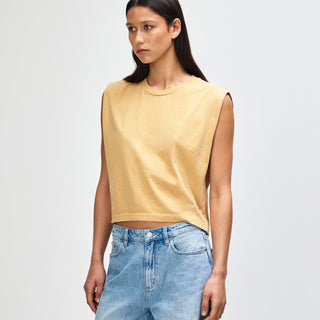 American Apparel 307GD Muscle T-Shirt (Faded Mustard)
