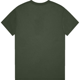 Gildan Heavy Cotton 5000B Forest Green - Back View | color:Forest Green|view:back