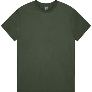 Gildan Heavy Cotton 5000B Forest Green - Front View | color:Forest Green|view:front
