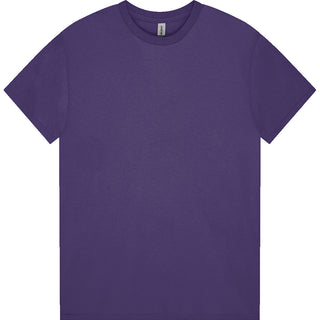 Gildan Heavy Cotton 5000B Purple - Front View | color:Purple|view:front