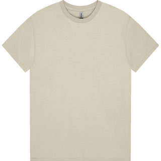 Gildan Heavy Cotton 5000B Sand - Front View | color:Sand|view:front