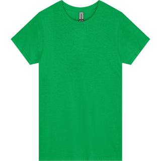 Gildan Heavy Cotton 5000L Irish Green - Front View | color:Irish Green|view:front