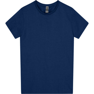 Gildan Heavy Cotton 5000L Navy - Front View | color:Navy|view:front