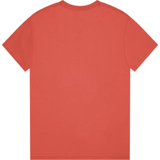 Gildan Heavy Cotton 5000 Coral Silk - Back View | color:Coral Silk|view:back