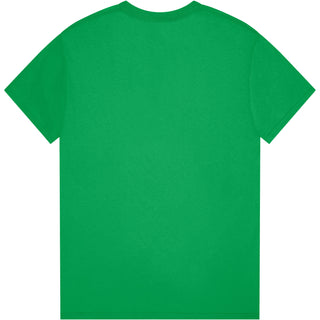 Gildan Heavy Cotton 5000 Irish Green - Back View | color:Irish Green|view:back
