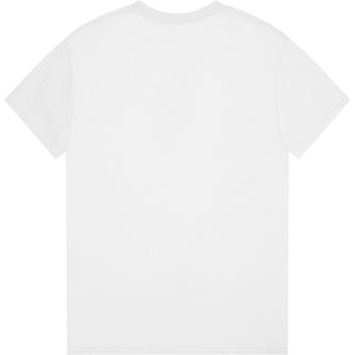 Gildan Heavy Cotton 5000 White - Back View | color:White|view:back