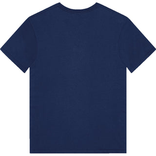 Gildan Softstyle 64000B Navy - Back View | color:Navy|view:back