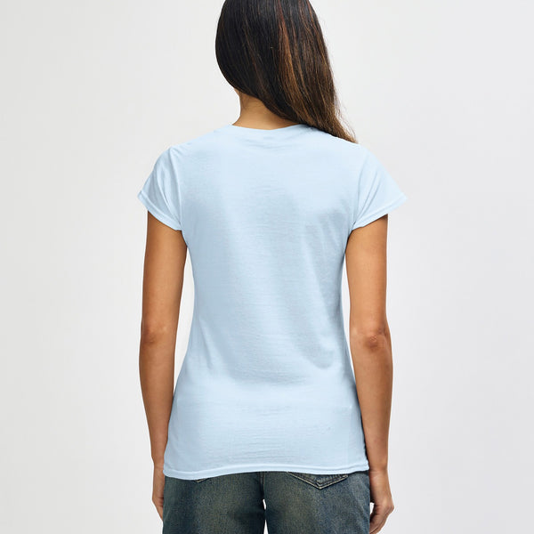 Gildan Softstyle 64000L T-Shirt (Light Blue)