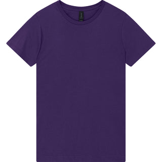 Gildan Softstyle 64000L Purple - Front View | color:Purple|view:front