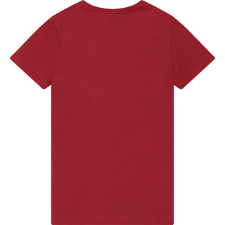 Gildan Softstyle 64000L Red - Back View | color:Red|view:back