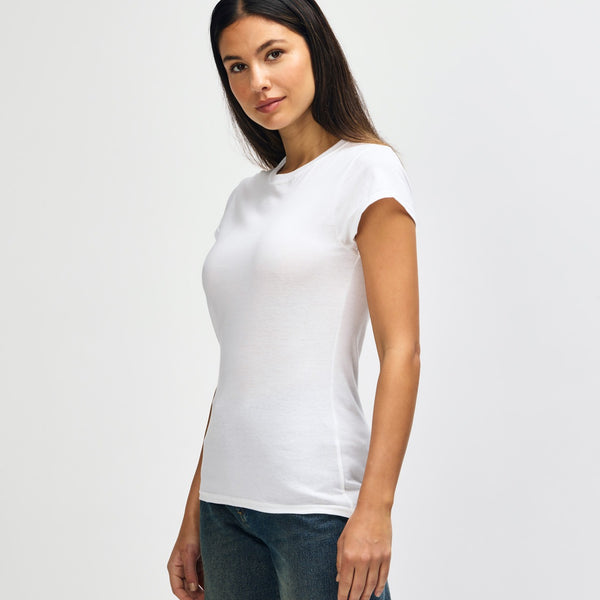 Gildan Softstyle 64000L T-Shirt (White)