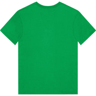 Gildan Softstyle 64000 Irish Green - Back View | color:Irish Green|view:back