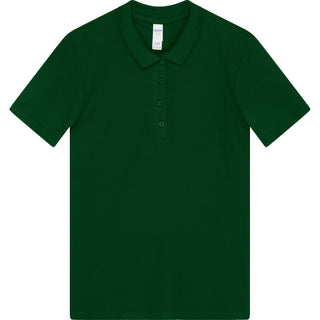 Gildan Softstyle 64800L Forest Green - Front View | color:Forest Green|view:front