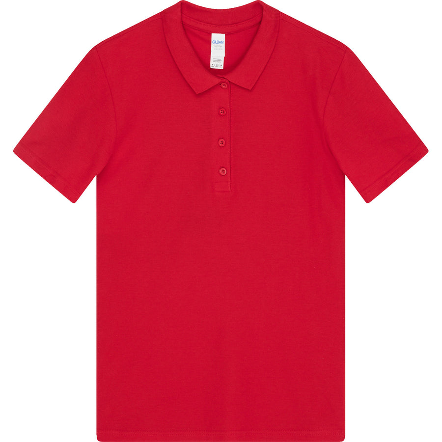 Gildan Softstyle 64800L Polo Shirt (Red)