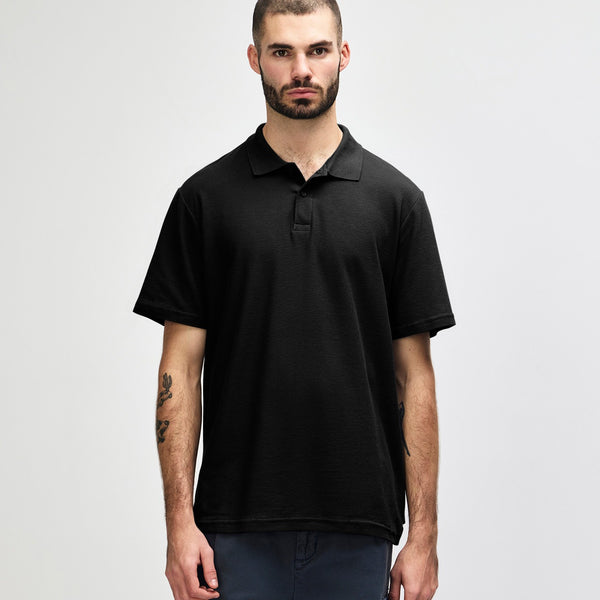 Gildan Softstyle 64800 Polo Shirt (Black)