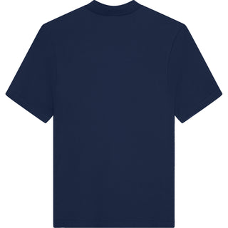Gildan Softstyle 64800 Navy - Back View | color:Navy|view:back