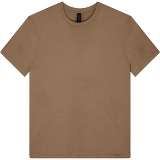 Gildan Softstyle 65000 Brown Savana - Front View | color:Brown Savana|view:front