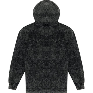 8300 Colortone Mineral Wash Pullover Black - Back View | color:Black|view:back