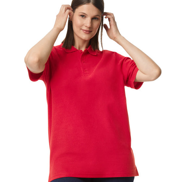 Gildan Hammer 85800 Pique Polo (Red)