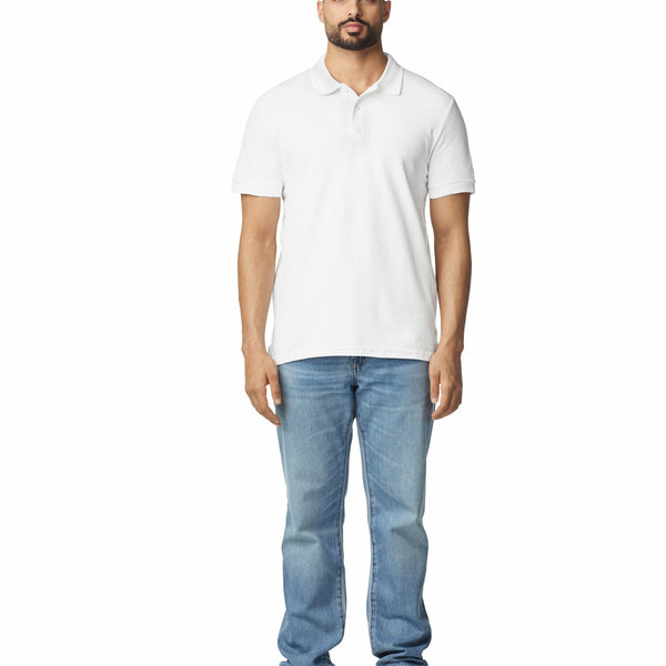 Gildan Hammer 85800 Pique Polo (White)