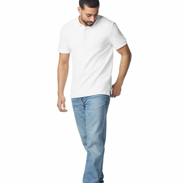 Gildan Hammer 85800 Pique Polo (White)