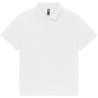 Gildan Hammer 85800 Pique White - Front View | color:White|view:front