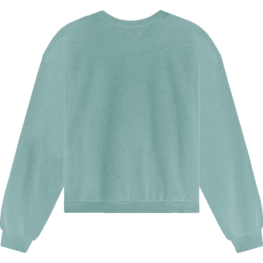 American Apparel RF494 Boxy Cropped Crewneck (Arctic)