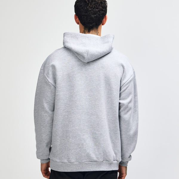 American Apparel RF498 Hoodie (Heather Grey)