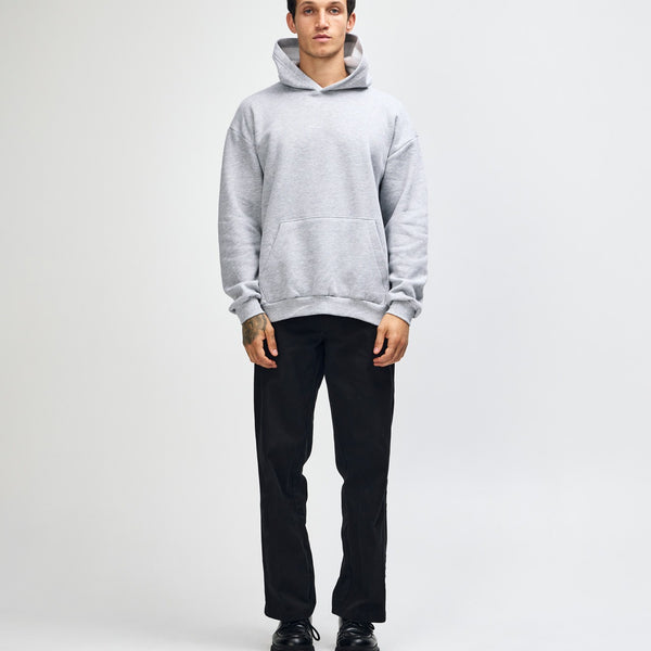 American Apparel RF498 Hoodie (Heather Grey)