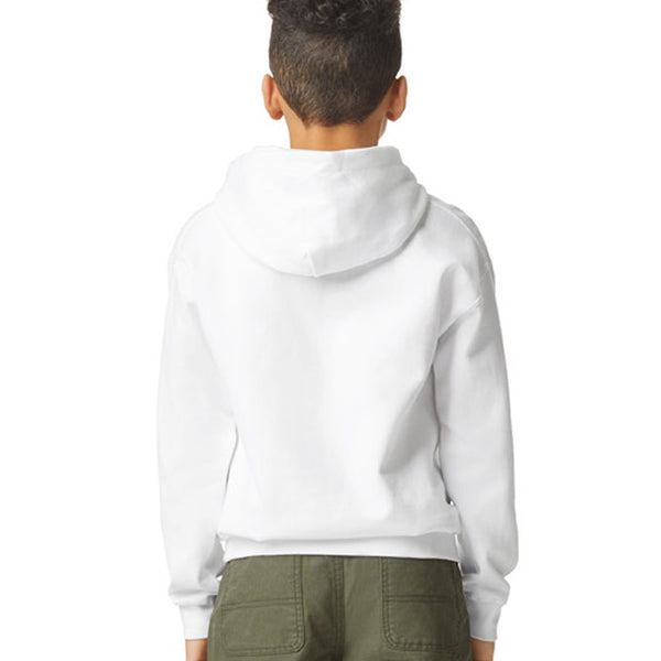 Gildan Softstyle SF500B Hoodie (White)