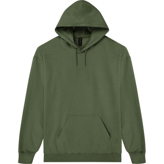 Gildan Softstyle SF500 Military Green - Front View | color:Military Green|view:front