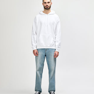 Gildan Softstyle SF500 Hoodie (White)