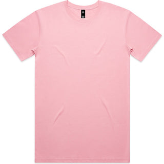 AS Colour 5001 Staple Tee Bubblegum - Front View | color:Bubblegum|view:front