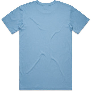 AS Colour 5001 Staple Tee Carolina Blue - Back View | color:Carolina Blue|view:back