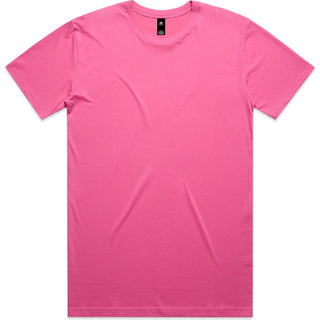 AS Colour 5001 Staple Tee Charity Pink - Front View | color:Charity Pink|view:front