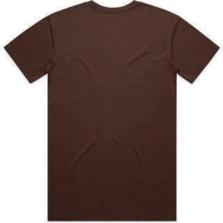 AS Colour 5001 Staple Tee Chestnut - Back View | color:Chestnut|view:back