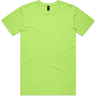 AS Colour 5001 Staple Tee Citrus - Front View | color:Citrus|view:front