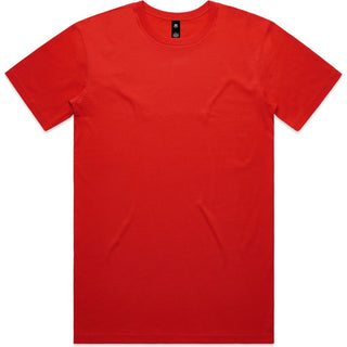 AS Colour 5001 Staple Tee Fire - Front View | color:Fire|view:front
