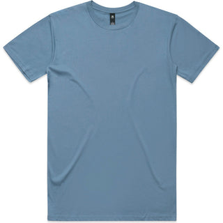 AS Colour 5001 Staple Tee Fog Blue - Front View | color:Fog Blue|view:front