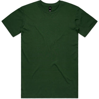 AS Colour 5001 Staple Tee Forest Green - Front View | color:Forest Green|view:front