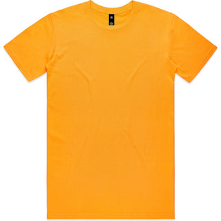 AS Colour 5001 Staple Tee Gold - Front View | color:Gold|view:front