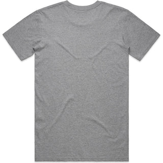 AS Colour 5001 Staple Tee Grey Marle - Back View | color:Grey Marle|view:back